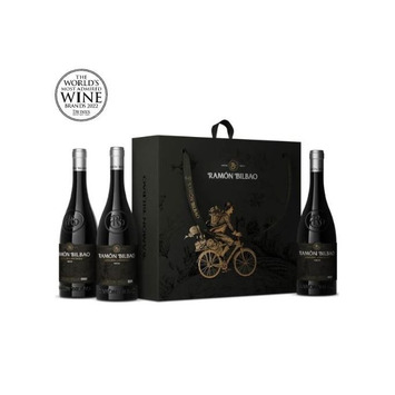 Estuche Vino Ramón Bilbao Edición Limitada 3B
