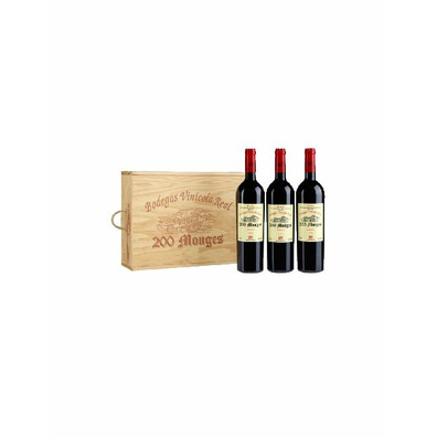 Estuche Vino Rioja 200 Monges Reserva 3B