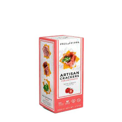 Crackers Veganos de Tomate